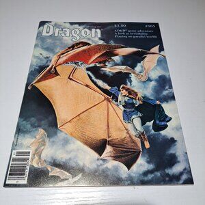 The Dragon Magazine Issue 105 January 1986 vintage D&D